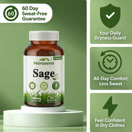Sage Leaf Extract - Stop Excessive Sweating Naturally