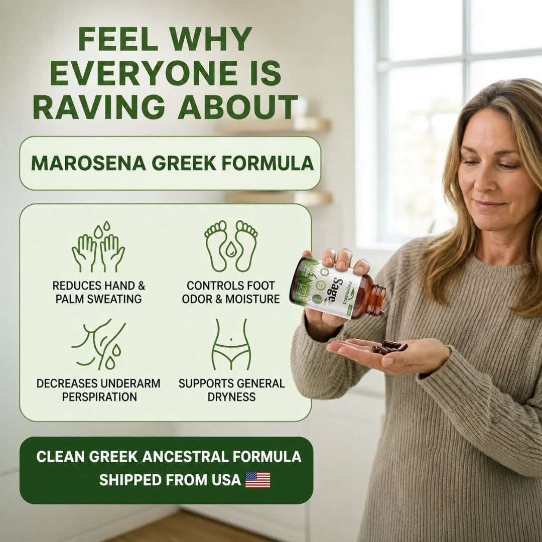Sage Leaf Extract - Stop Excessive Sweating Naturally